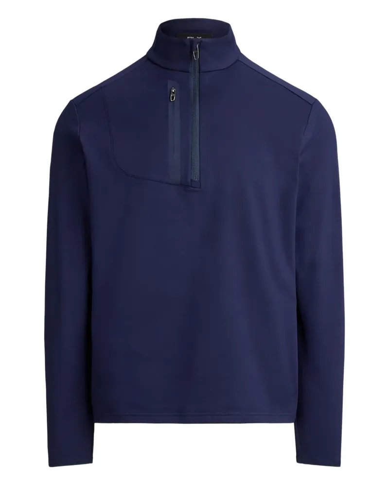 Ralph Lauren Sweatshirt mit Stehkragen - Blau Blau