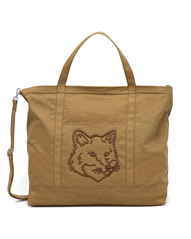 Kitsuné XL Fox Head Tote Bag - Braun Braun