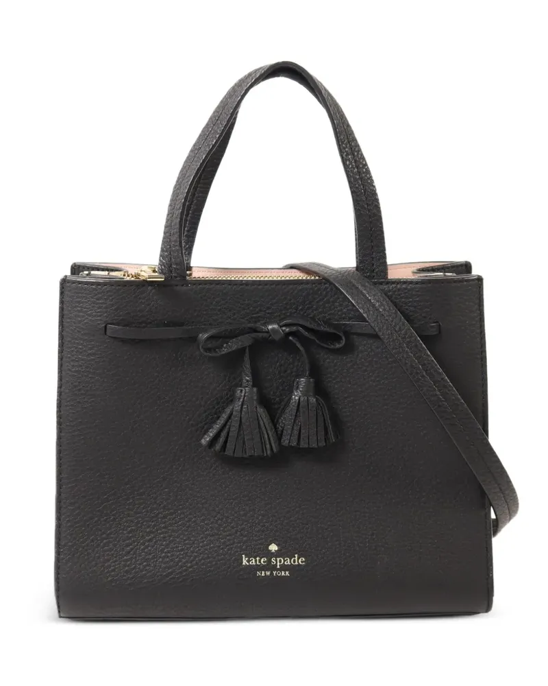 Kate Spade Tote Bag mit Quaste - Schwarz Schwarz