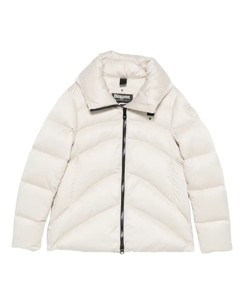 Blauer Jacke mit Reißverschluss - Nude Nude