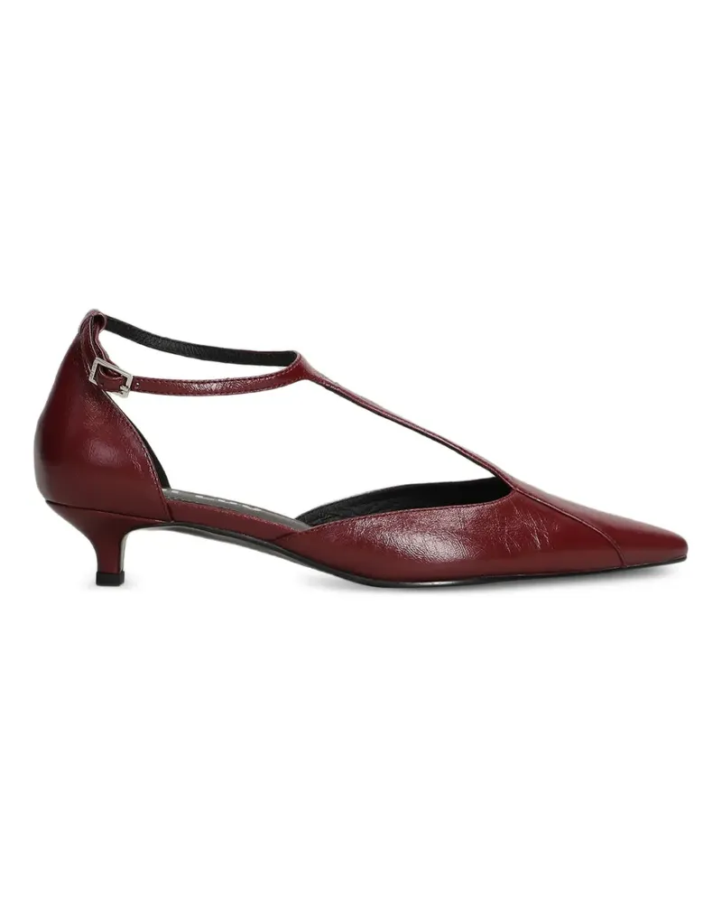 Bibi Lou Canna Pumps mit spitzer Kappe 35mm - Rot Rot