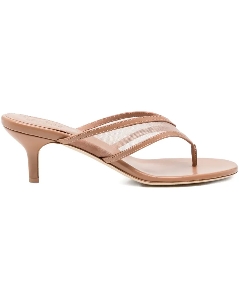 Malone Souliers 45mm Koko sandals - Braun Braun