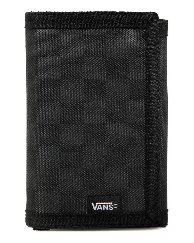 Vans checked-pattern wallet - Schwarz Schwarz