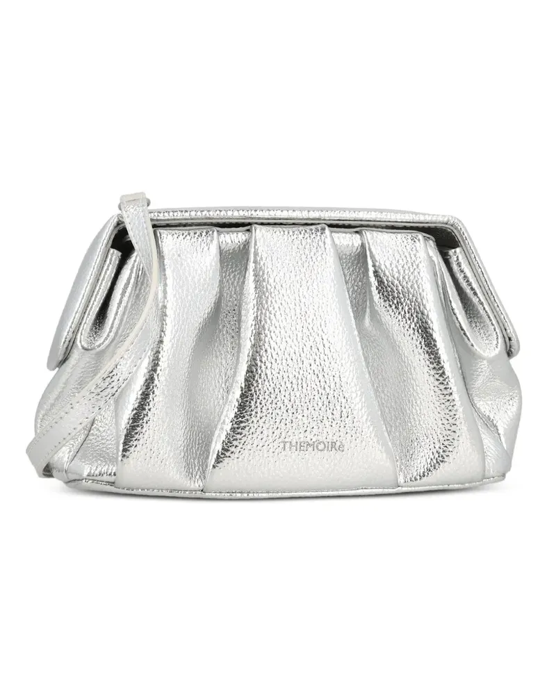 THEMOIRÈ Geraffte Schultertasche - Silber Silber