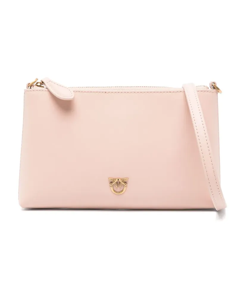Pinko Mini Horizontal Flat Umhängetasche - Rosa Rosa