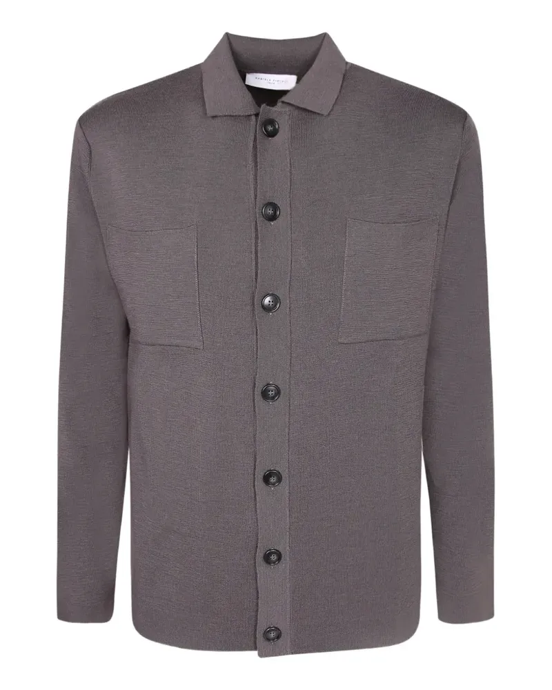 Daniele Fiesoli Hemdjacke mit aufgesetzten Taschen - Grau Grau