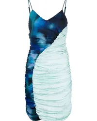 AHLUWALIA Solange Minikleid Blau