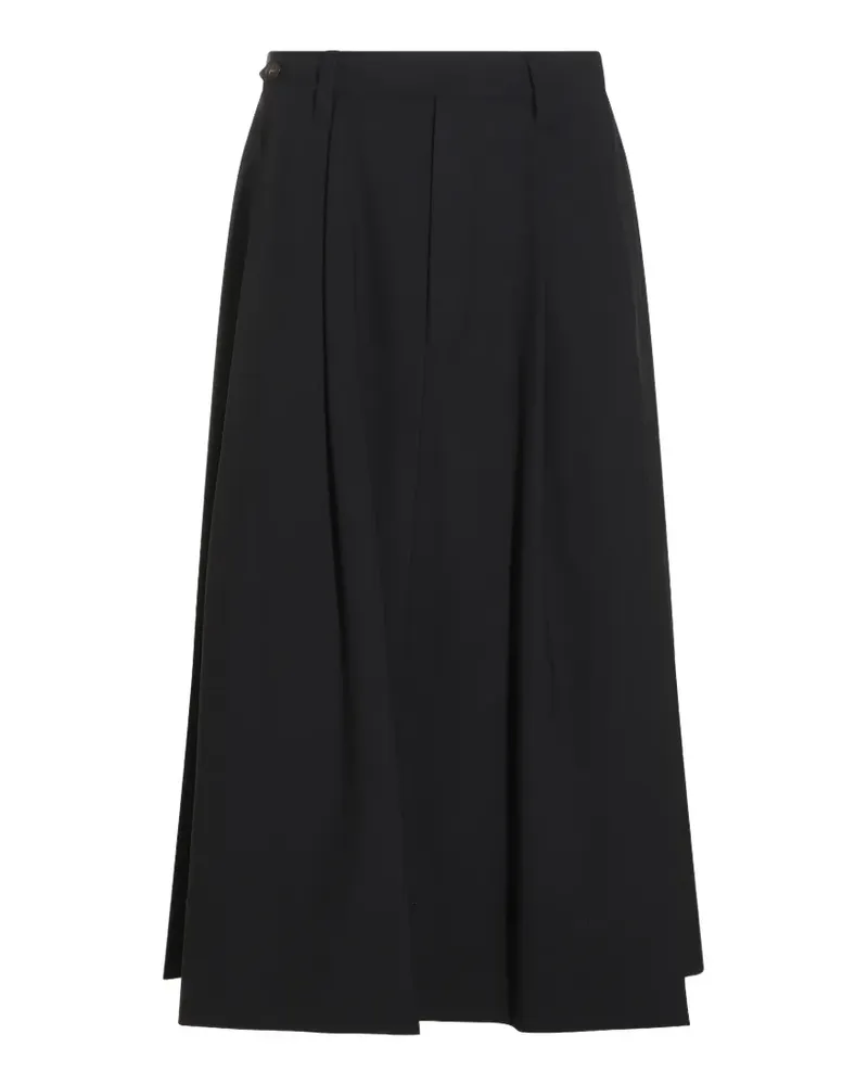 Brunello Cucinelli Midirock in A-Linie - Schwarz Schwarz