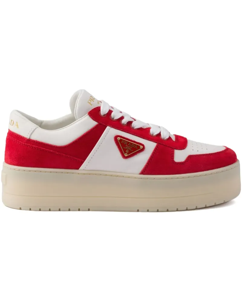 Prada Downtown Bold Sneakers - Weiß Weiß