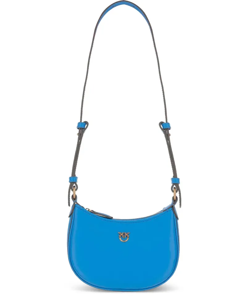 Pinko Half Moon Schultertasche - Blau Blau