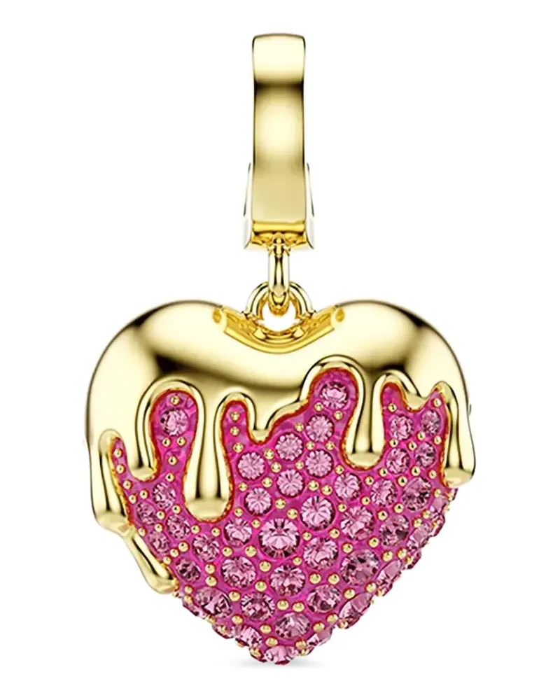 Swarovski Idyllia Herzanhänger mit Kristallen - Gold Gold