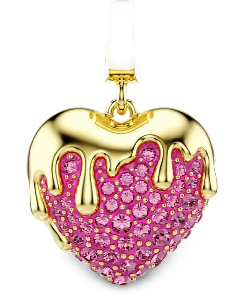 Swarovski Idyllia Herzanhänger mit Kristallen - Gold Gold