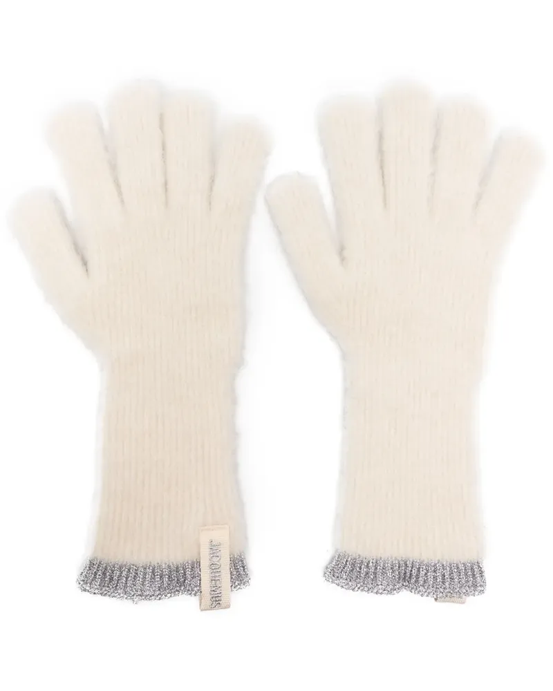 Jacquemus Lange Handschuhe - Weiß Weiß