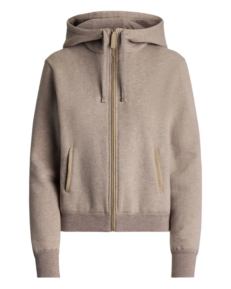 Ralph Lauren zip-up hoodie - Nude Nude