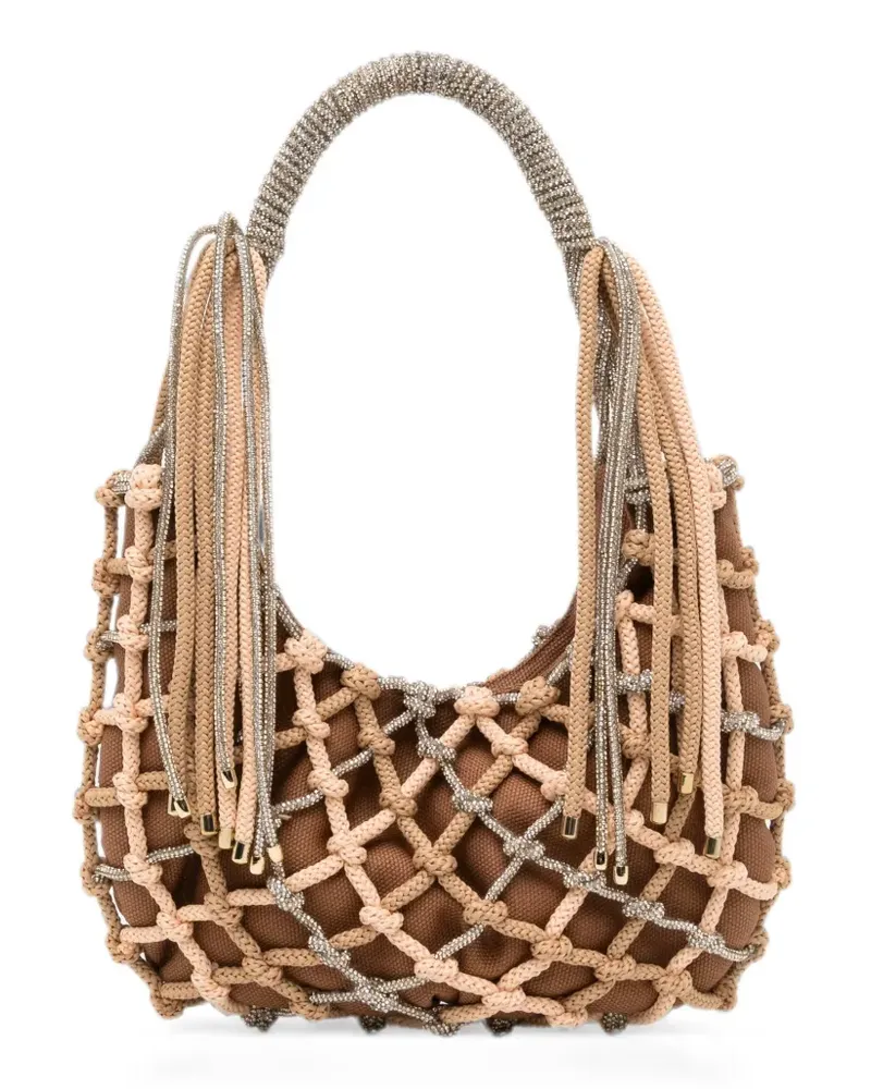 Rosantica Nodi Schultertasche - Braun Braun