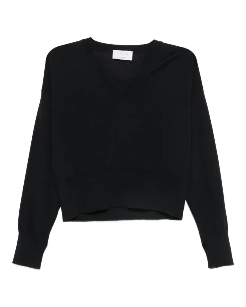 Daniele Fiesoli Pullover mit V-Ausschnitt - Schwarz Schwarz