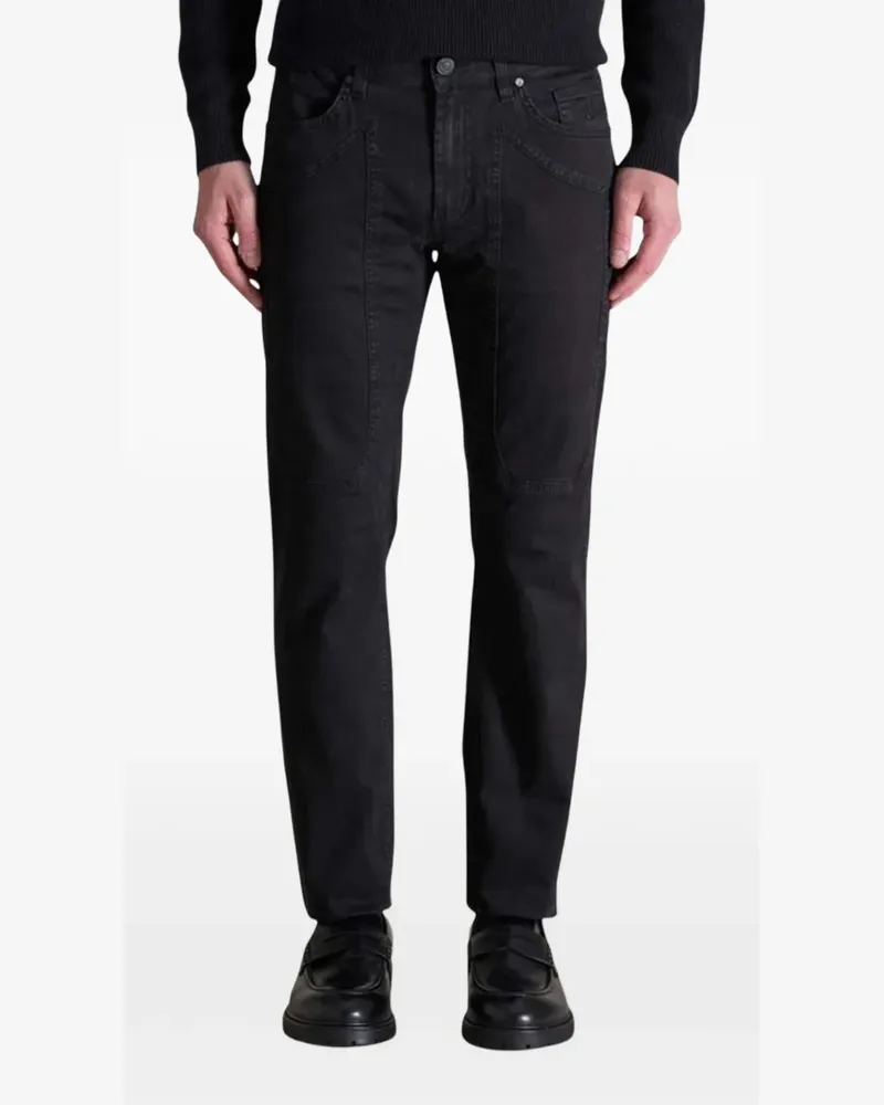Jeckerson panelled skinny trousers - Schwarz Schwarz