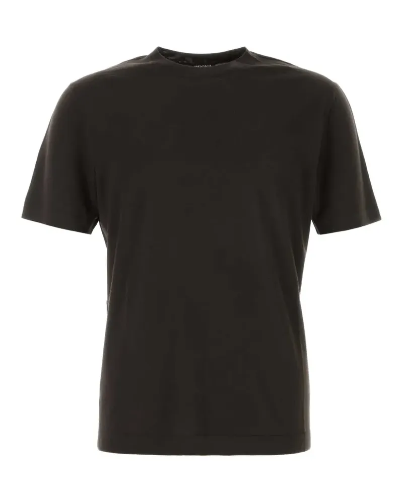 Ermenegildo Zegna Klassisches T-Shirt - Braun Braun