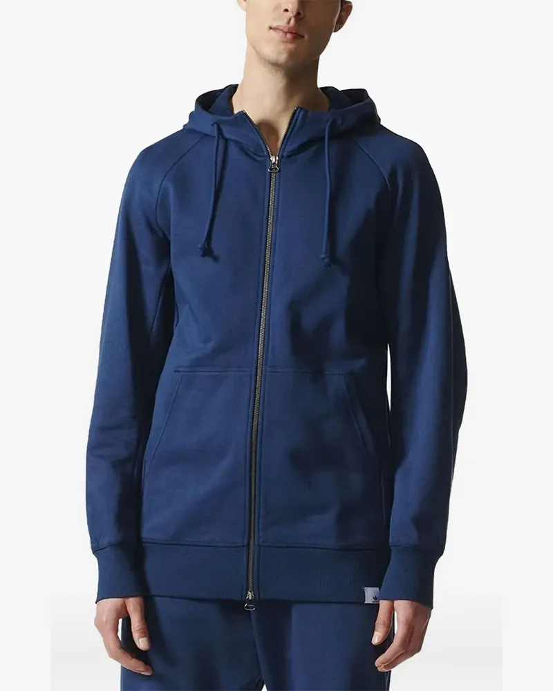adidas Full Zip Hoodie - Blau Blau