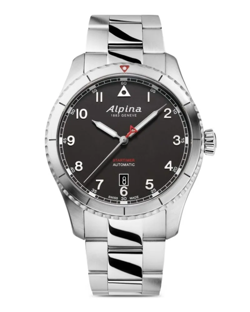 Alpina Watches Startimer Pilot Automatic 41mm Schwarz