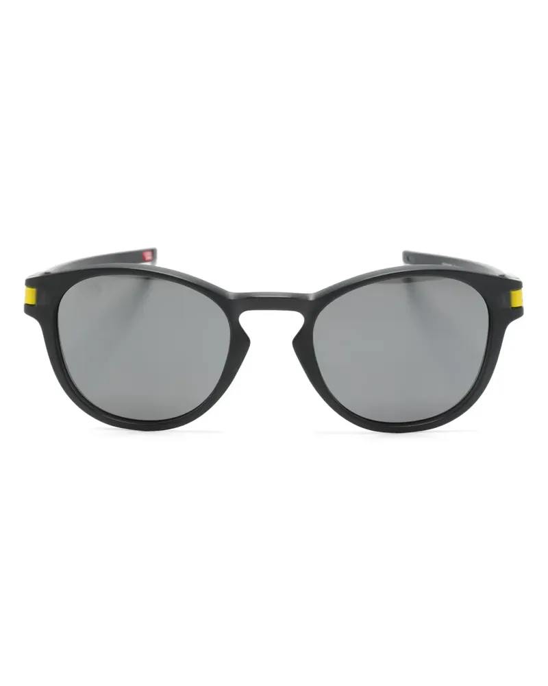 Oakley Ovale Latch™ Sonnenbrille - Schwarz Schwarz