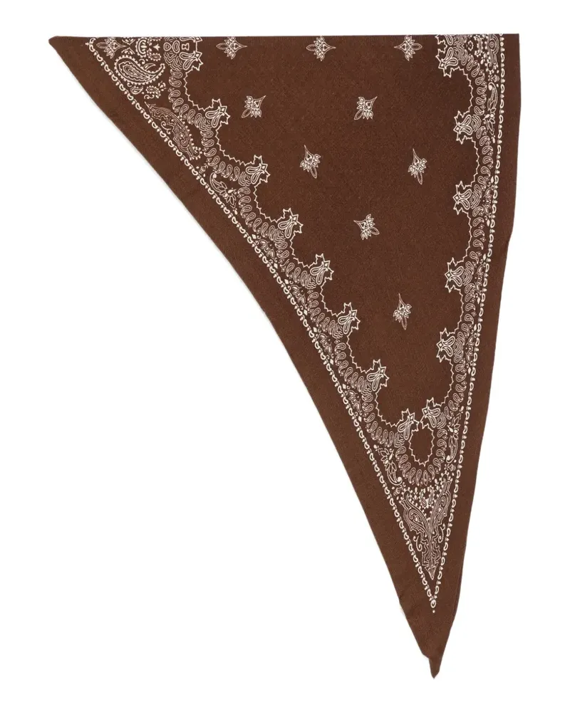 Destin Schal mit Paisley-Print - Braun Braun