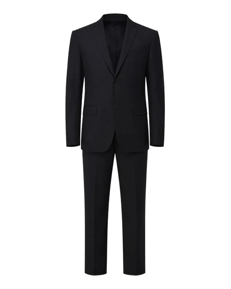 Emporio Armani Anzug mit fallendem Revers - Grau Grau