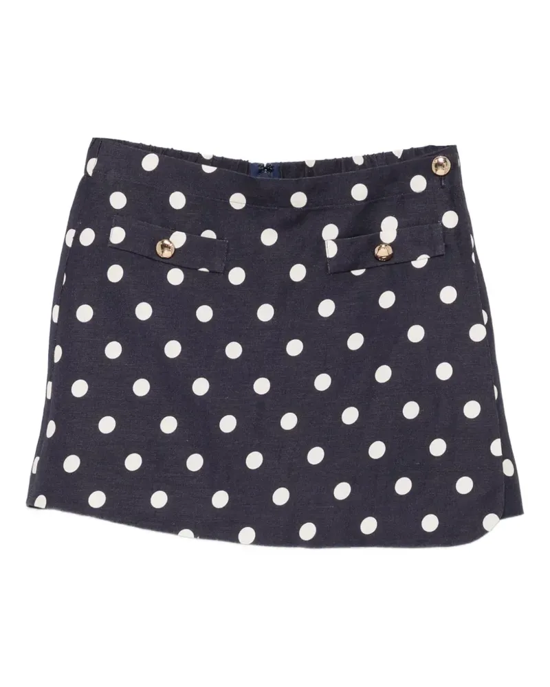 Maje polka-dot skorts - Blau Blau
