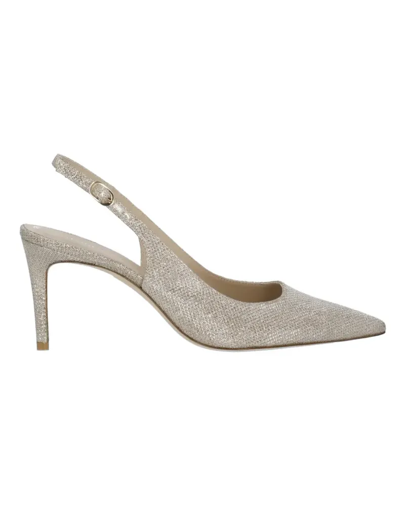 Stuart Weitzman pointed-toe slingback pumps - Silber Silber