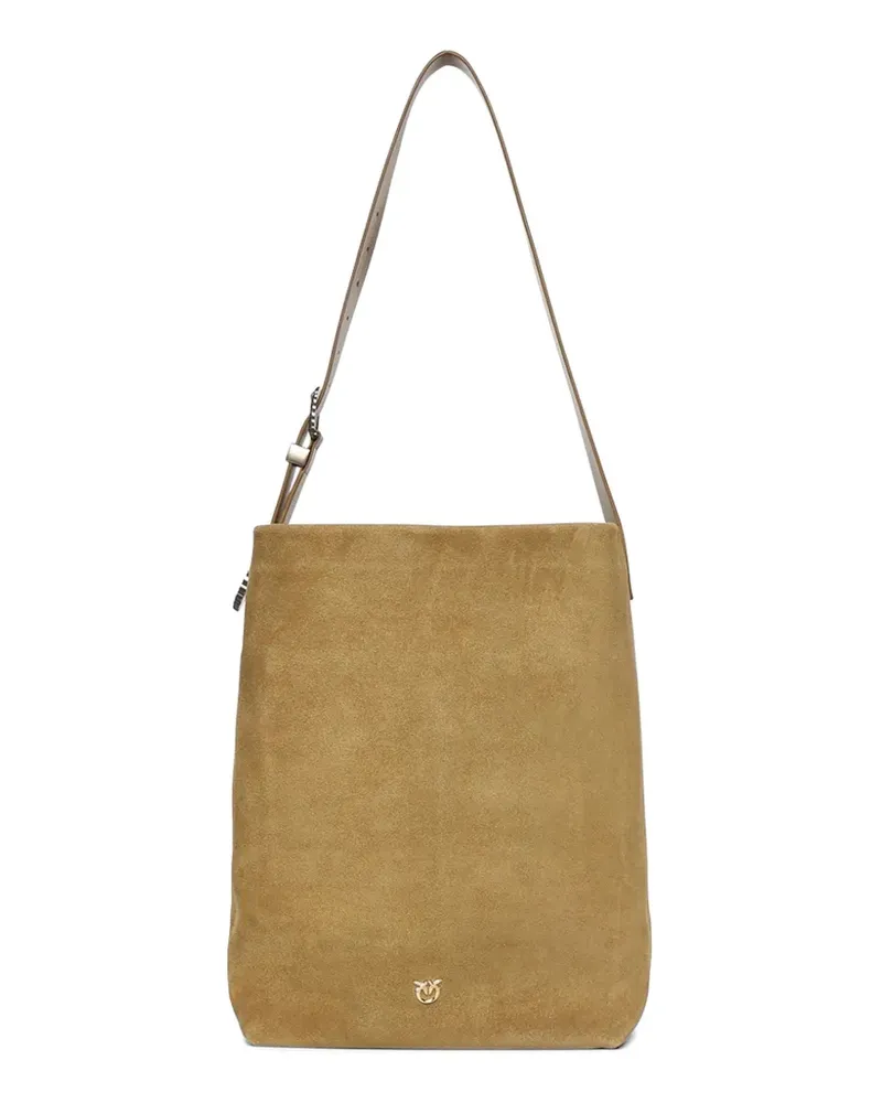 Pinko Bucket Big shoulder bag - Nude Nude