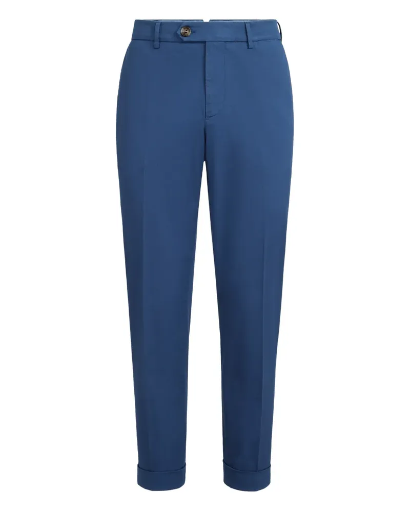 Brunello Cucinelli Stückgefärbte Hose - Blau Blau