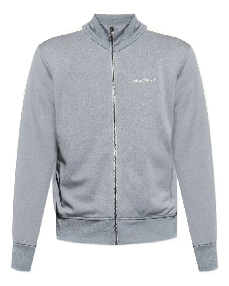 Palm Angels Sportjacke mit Streifen - Grau Grau