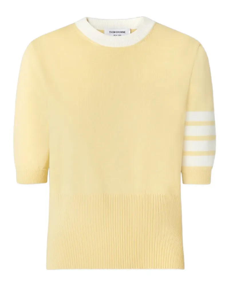 Thom Browne T-Shirt mit Hector-Motiv - Gelb Gelb