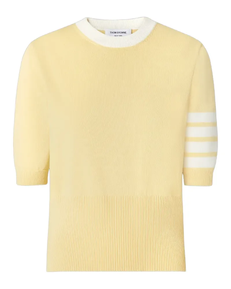 Thom Browne T-Shirt mit Hector-Motiv - Gelb Gelb