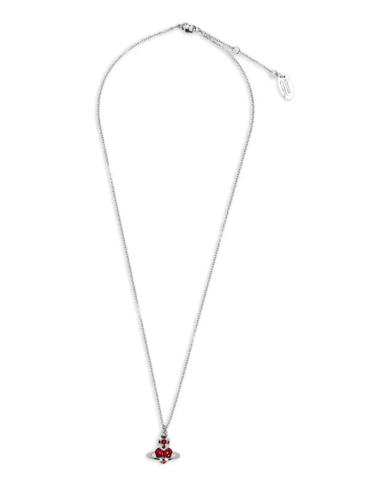 Vivienne Westwood Halskette mit Reichsapfel - Silber Silber