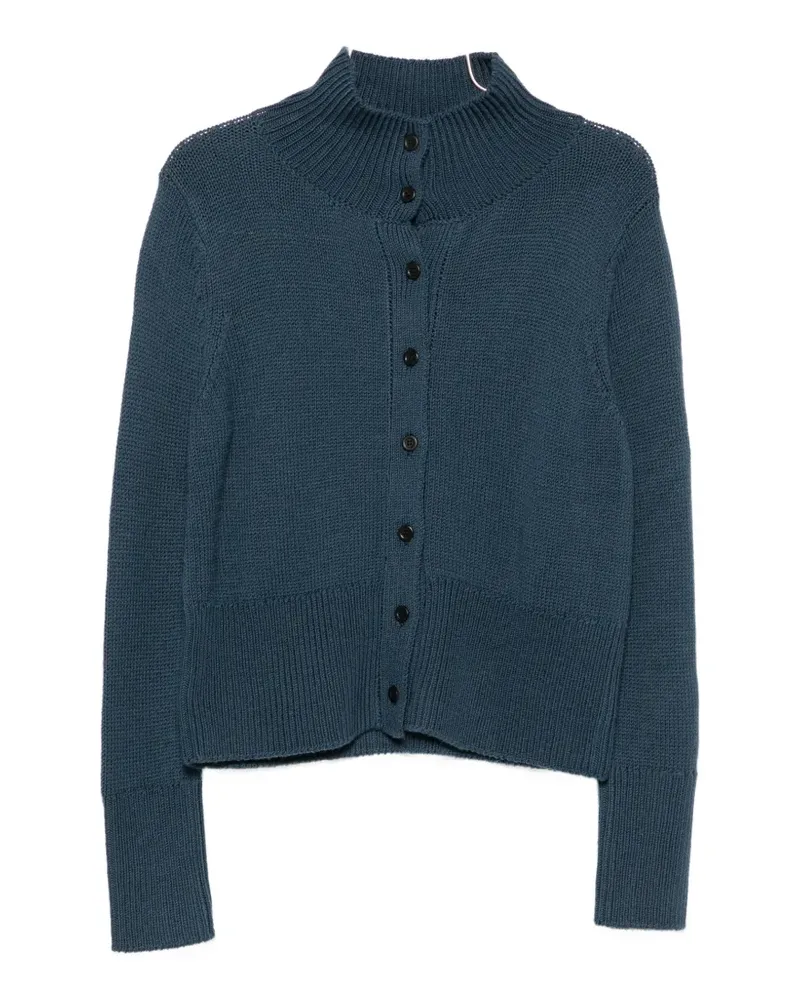 Hugenberg Derbe waffle-knit cardigan - Blau Blau