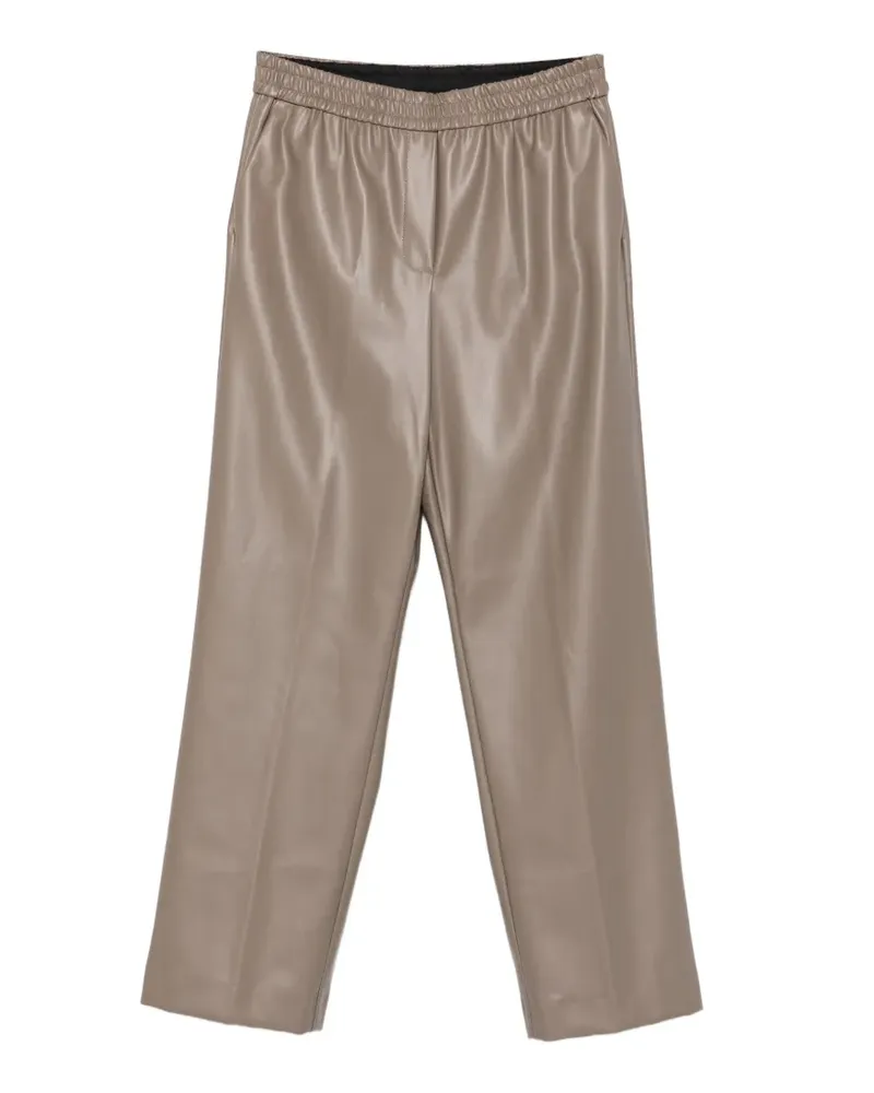 NUDE Hose mit elastischem Bund - Grau Grau
