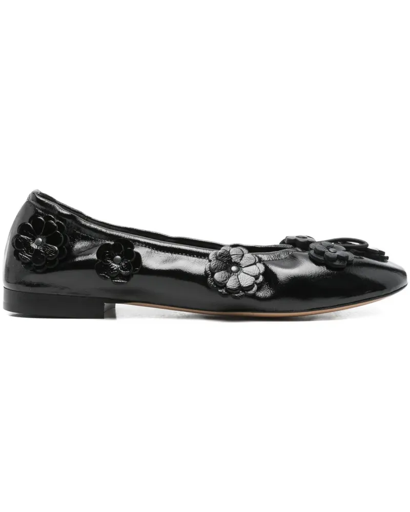 Cecilie Bahnsen Brielle Ballerinas - Schwarz Schwarz