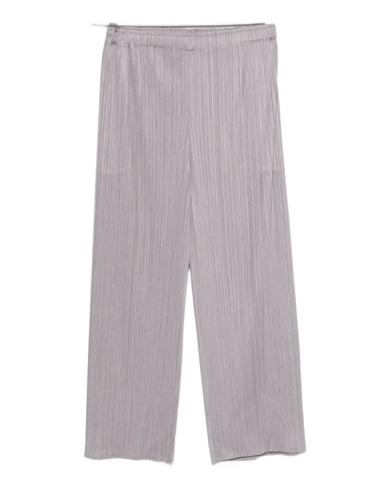 Issey Miyake Plissierte Hose - Violett Violett
