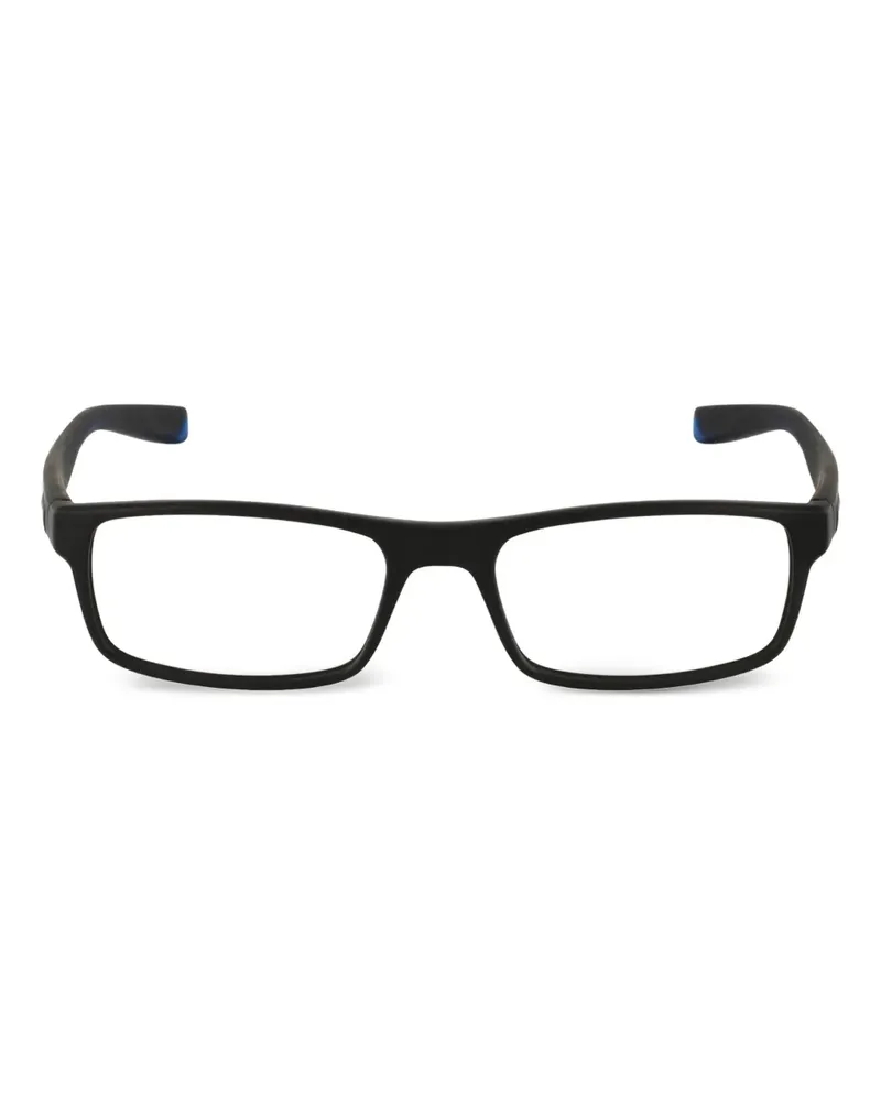 Nike Brille mit eckigem Gestell - Schwarz Schwarz