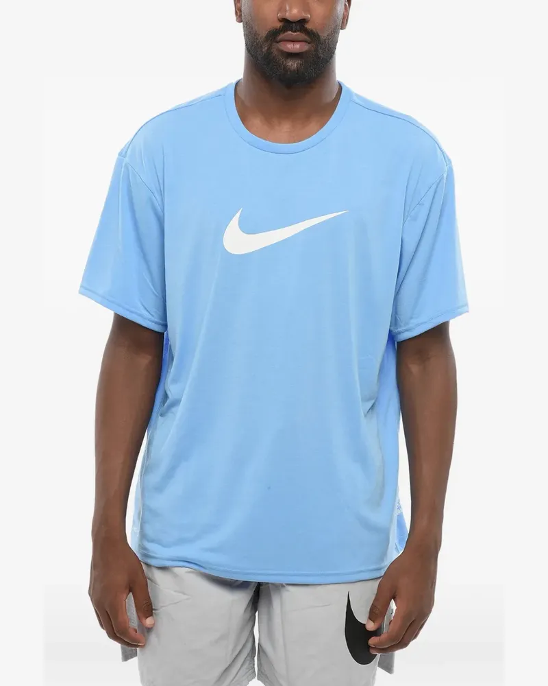 Nike Dri-FIT T-Shirt mit Logo-Print - Blau Blau