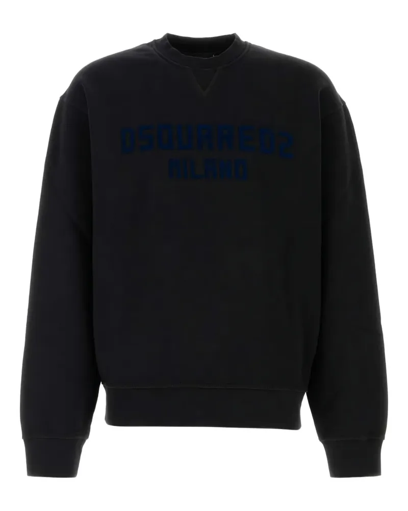 Dsquared2 Sweatshirt mit Logo-Print - Schwarz Schwarz