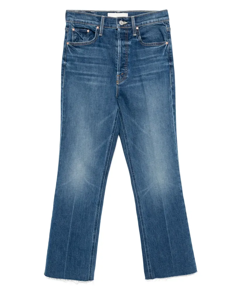 Mother Ausgefranste The Tripper Jeans - Blau Blau