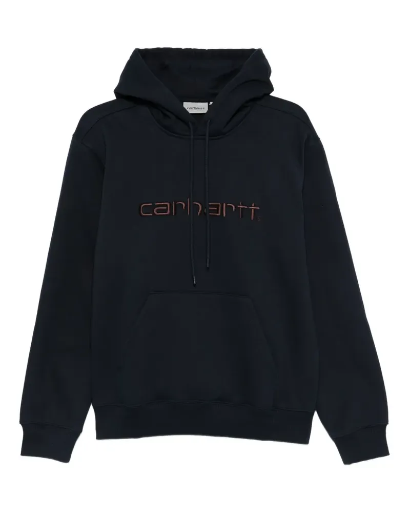 Carhartt WIP Hoodie mit Logo-Stickerei - Blau Blau