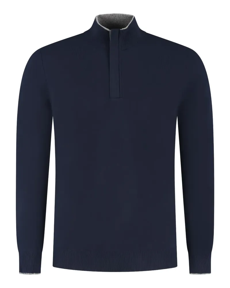 Gran Sasso zip-up jumper - Blau Blau