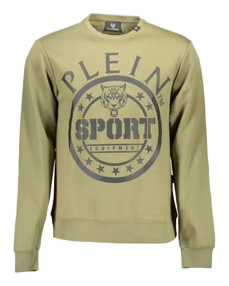 Philipp Plein logo-print sweater - Grün Grün