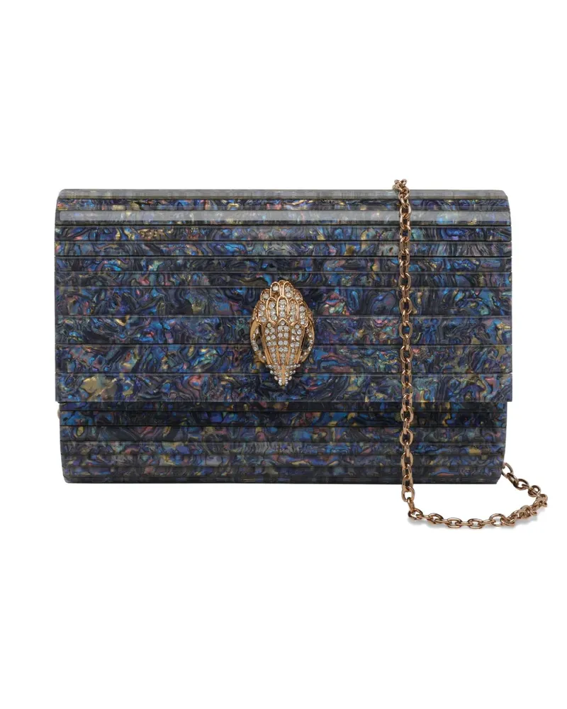 Kurt Geiger Party Eagle clutch bag - Blau Blau