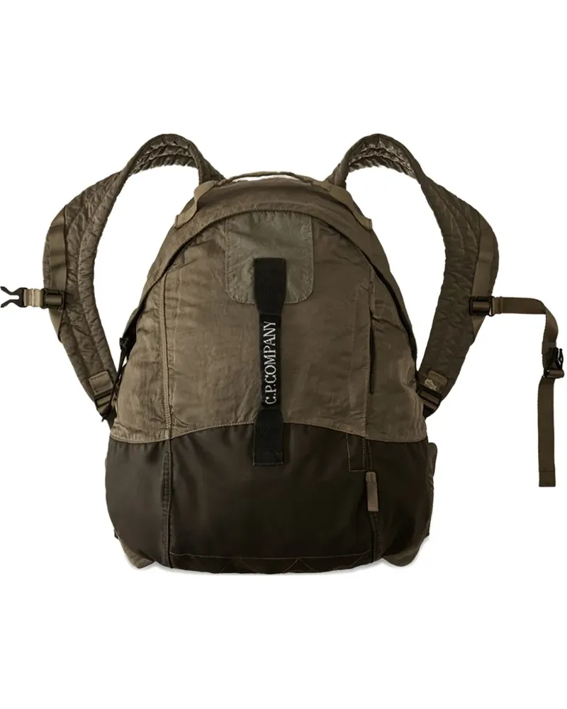 C.P. Company Rucksack mit wattierten Riemen - Grün Grün
