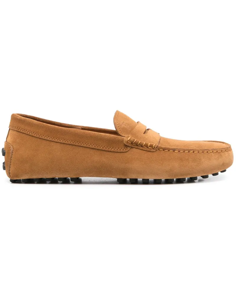 TOD'S Loafer aus Wildleder - Braun Braun