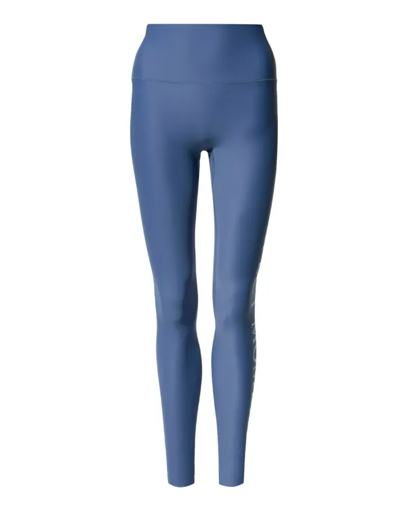 Perfect Moment logo-print leggings - Blau Blau
